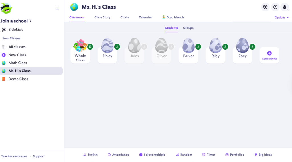 classdojo educational app