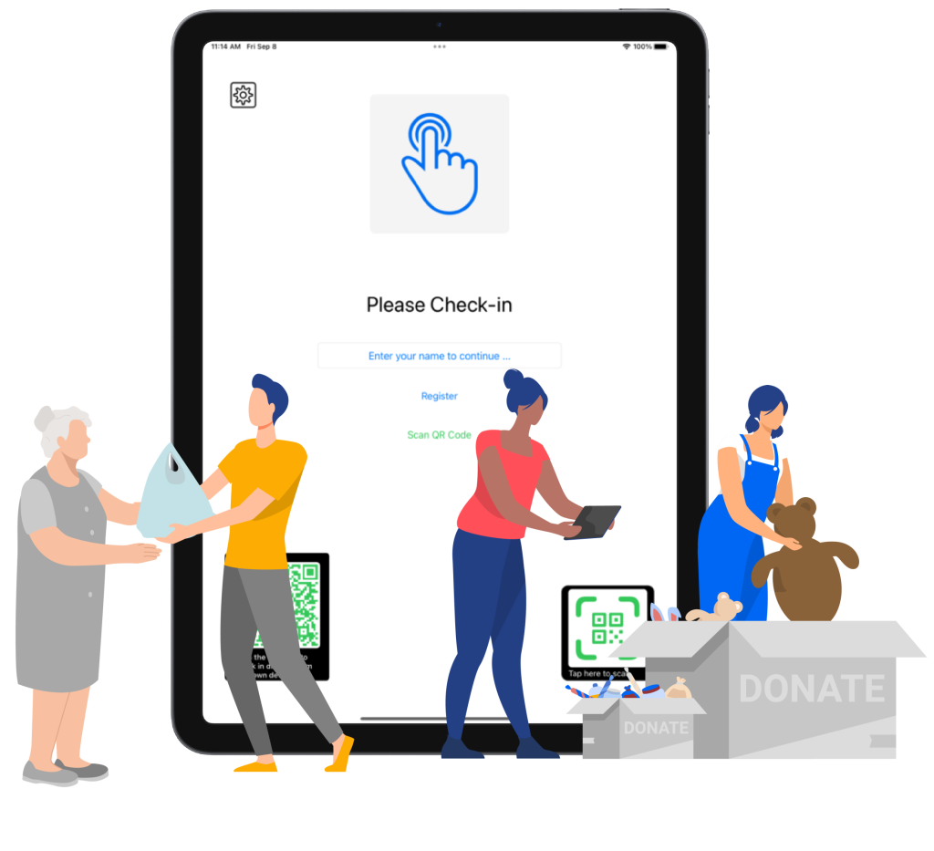 non-profit-kiosk-check-in